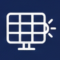 Icone Panneaux solaires