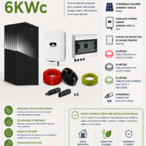 KIT4 6kJASolar Huawei+acces