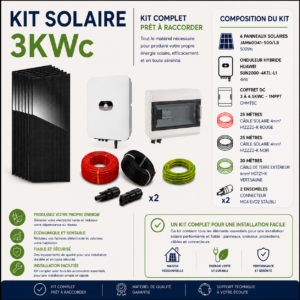KIT5 3kJASolar Huawei+acces