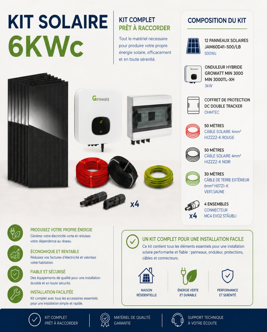 KIT6 6kJASolar MIN3+acces